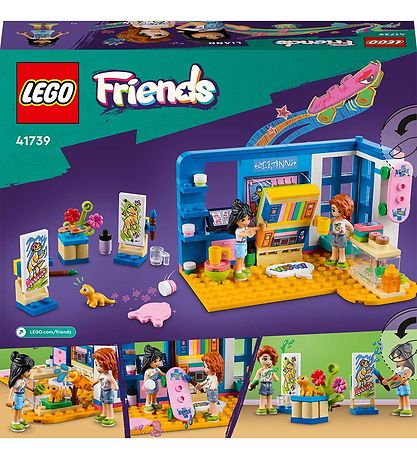 LEGO® Friends - Lianns Værelse 41739 - 204 Dele