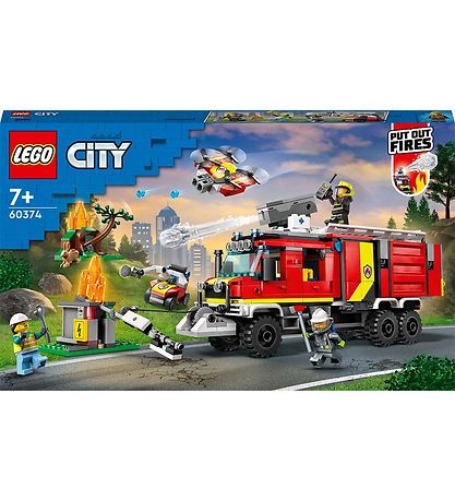 LEGO® City - Brandvæsnets Kommandovogn 60374 - 502 Dele
