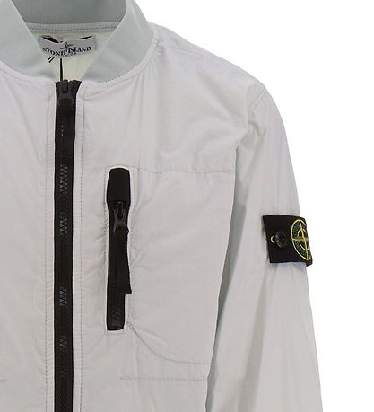 Stone Island Jakke - Pearl Grey