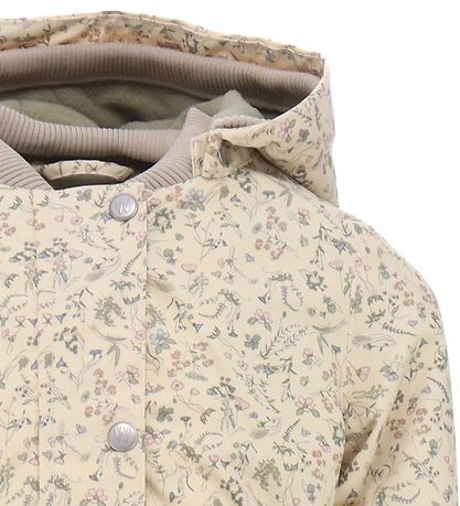 Wheat Sommerjakke m. Fleece - Gry - Wild Flowers Wheat Sommerjakke m. Fleece - Gry - Wild Flowers