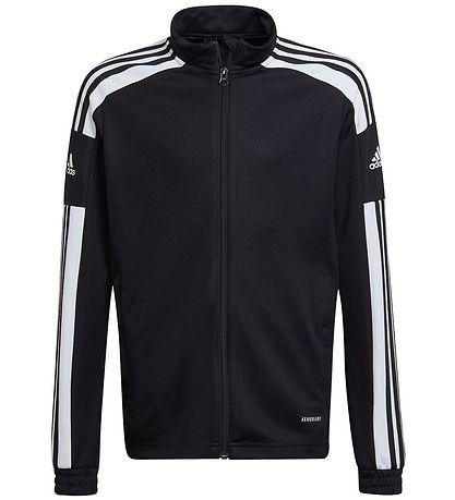 adidas Performance Cardigan - SQ21 TR JKT Y - Sort/Hvid adidas Performance Cardigan - SQ21 TR JKT Y - Sort/Hvid