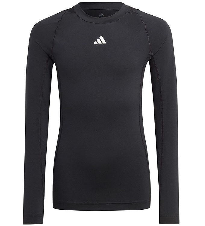 adidas Performance TF LS TEE Y T-Shirt - Sort