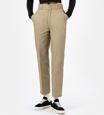 Dickies Bukser - Phoenix Cropped Rec - Khaki Dickies Bukser - Phoenix Cropped Rec - Khaki