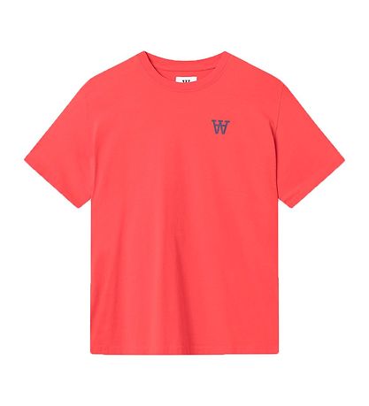 Wood Wood T-Shirt - Ace AA - Apple Red Wood Wood T-Shirt - Ace AA - Apple Red