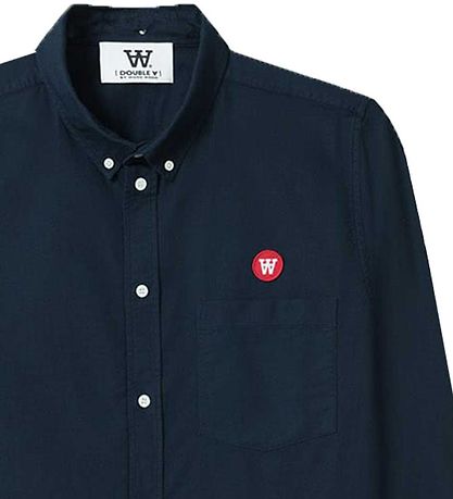 Wood Wood Skjorte - Tod Shirt - Navy Wood Wood Skjorte - Tod Shirt - Navy