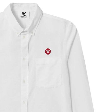 Wood Wood Skjorte - Tod Shirt - Bright White Wood Wood Skjorte - Tod Shirt - Bright White