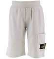 Stone Island Sweatshorts - Pearl Grey Stone Island Sweatshorts - Pearl Grey