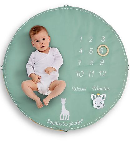 Sophie la Girafe Aktivitetstæppe - Grøn
