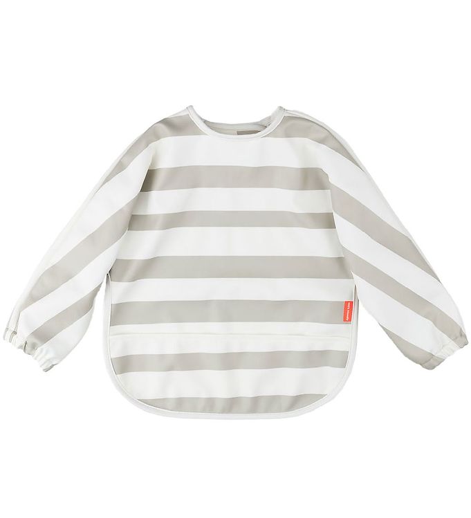 Done by Deer Hagesmæk med Ærmer og Lomme - Stripes Sand