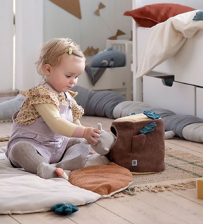 Sebra Aktivitetslegetøj - Gemmeleg - Træstub