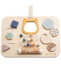 Sebra Aktivitetslegetøj - Aktivitetspanel - Træ - Woodland Sebra Aktivitetslegetøj - Aktivitetspanel - Træ - Woodland