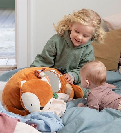 Sebra Aktivitetslegetøj - Mavepude - Ræven Sparky