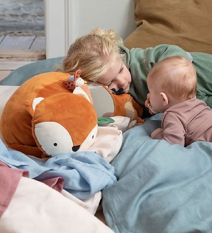 Sebra Aktivitetslegetøj - Mavepude - Ræven Sparky