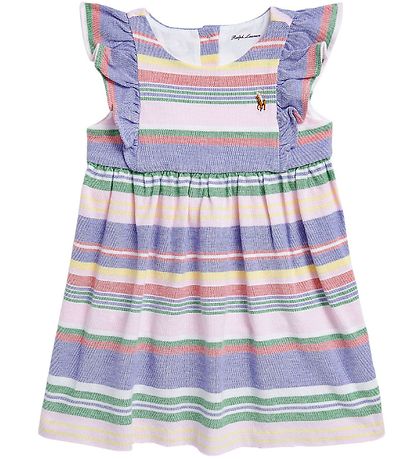 Polo Ralph Lauren Kjole m. Bloomers - Baby Classics I - Lyseblå/
