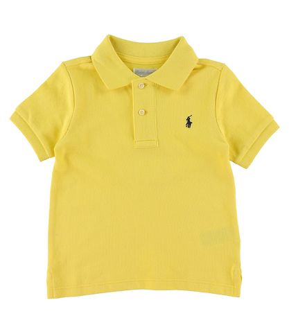 Polo Ralph Lauren Polo/Shorts - Watch Hill - Gul/Blå m. Logoer