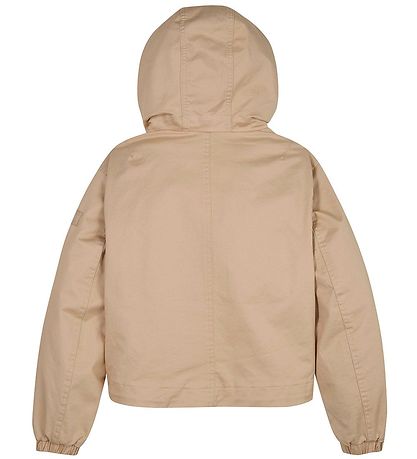 Tommy Hilfiger Jakke - Cotton Parka - Light Okker Tommy Hilfiger Jakke - Cotton Parka - Light Okker