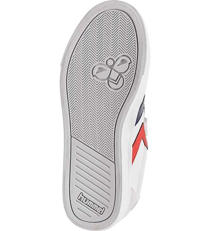 Hummel Sko - Slimmer Stadil Leather Low Jr. - Hvid Hummel Sko - Slimmer Stadil Leather Low Jr. - Hvid