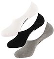 Dickies Footies - 3-pak - Invisible - Hvid-Sort-Grå