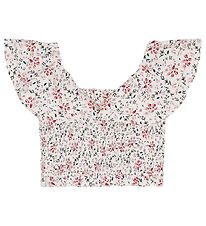 Designers Remix Top - Sandrine - White Flower Print Designers Remix Top - Sandrine - White Flower Print