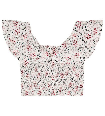 Designers Remix Top - Sandrine - White Flower Print Designers Remix Top - Sandrine - White Flower Print