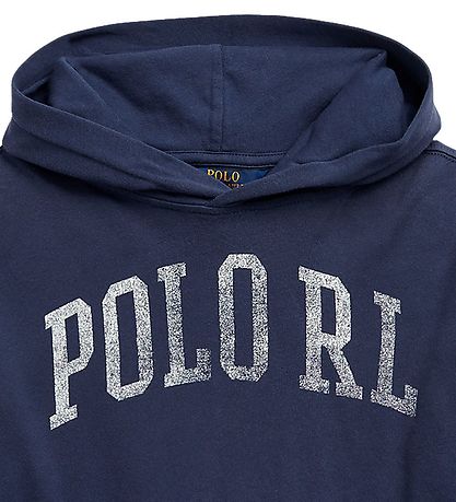 Polo Ralph Lauren Hættetrøje - Watch Hill - Navy m. Hvid Polo Ralph Lauren Hættetrøje - Watch Hill - Navy m. Hvid