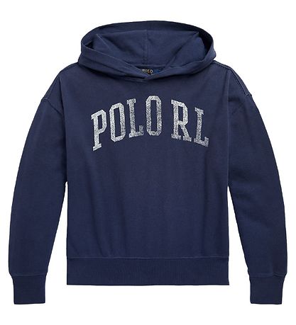 Polo Ralph Lauren Hættetrøje - Watch Hill - Navy m. Hvid Polo Ralph Lauren Hættetrøje - Watch Hill - Navy m. Hvid