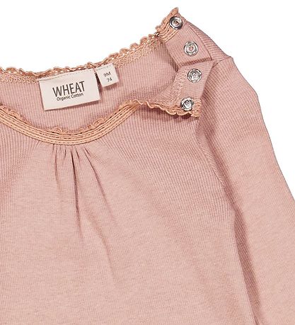 Wheat Body l/æ - Rib - Lace - Rose Dawn Wheat Body l/æ - Rib - Lace - Rose Dawn