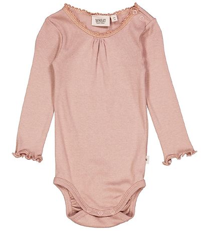 Wheat Body l/æ - Rib - Lace - Rose Dawn Wheat Body l/æ - Rib - Lace - Rose Dawn