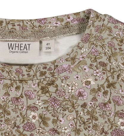 Wheat Kjole - Jersey - Emilie - Fossil Flowers