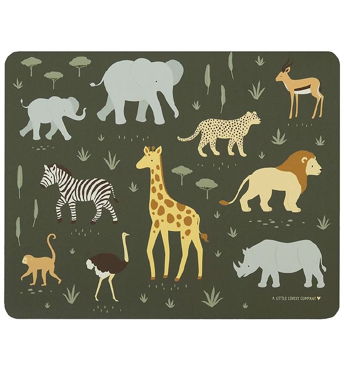 A Little Lovely Company - Dækkeserviet - Savanna