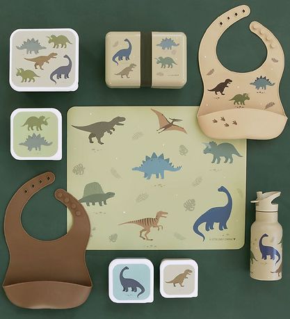 A Little Lovely Company Dækkeserviet - Dinosaurs A Little Lovely Company Dækkeserviet - Dinosaurs