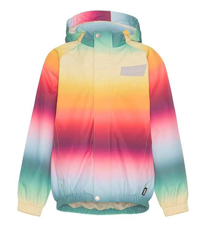 Molo Regnjakke - Waiton - Rainbow Mist
