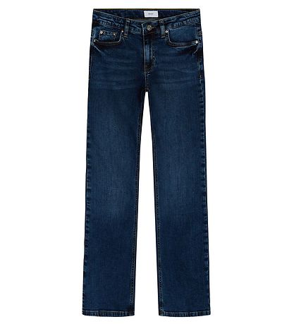 Grunt Jeans - Texas Low Flare - Blå Grunt Jeans - Texas Low Flare - Blå