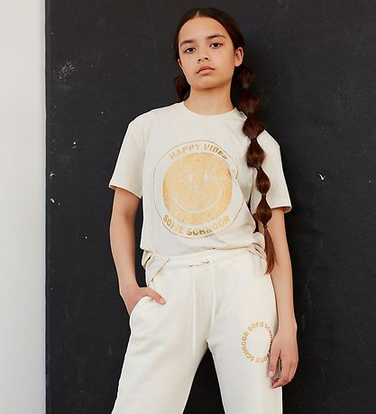 Petit by Sofie Schnoor Sweatpants - Antique White Petit by Sofie Schnoor Sweatpants - Antique White