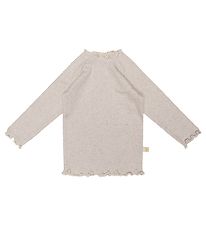 That's Mine Bluse - Micka - Rib - Light Brown Melange That's Mine Bluse - Micka - Rib - Light Brown Melange