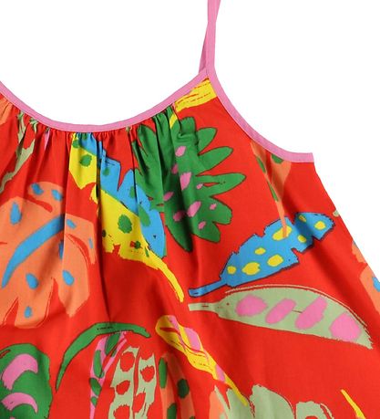 Stella McCartney Kids Kjole - Rød m. Blade