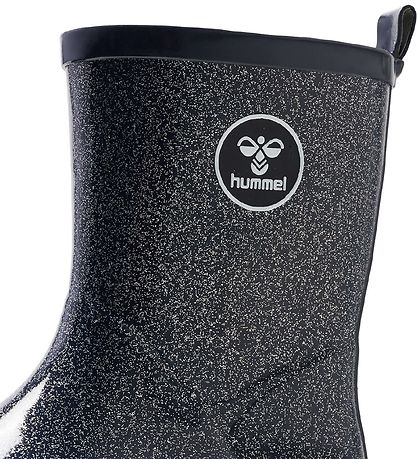 Hummel Gummistøvler - Rubber Boot Glitter Jr - Black Iris Hummel Gummistøvler - Rubber Boot Glitter Jr - Black Iris