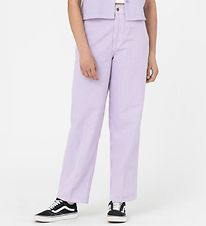 Dickies Jeans - Hickory Af Hickory - Stribet Lilla/Hvid Dickies Jeans - Hickory Af Hickory - Stribet Lilla/Hvid