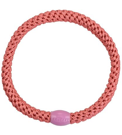 Kknekki Hårelastikker - 6-Pak - Slim - Pastel Glimmer/Lys Rosa G