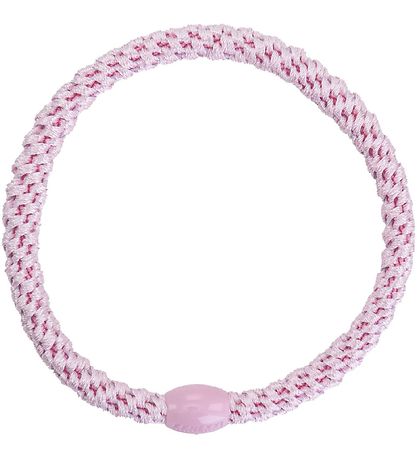 Kknekki Hårelastikker - 6-Pak - Slim - Pastel Glimmer/Lys Rosa G