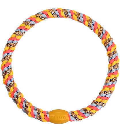 Kknekki Hårelastikker - 6-Pak - Slim - Pink/Orange