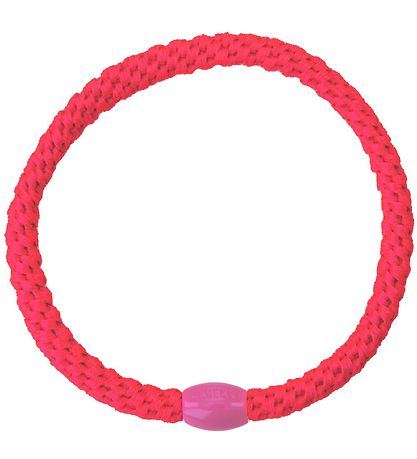 Kknekki Hårelastikker - 6-Pak - Slim - Pink/Orange Kknekki Hårelastikker - 6-Pak - Slim - Pink/Orange