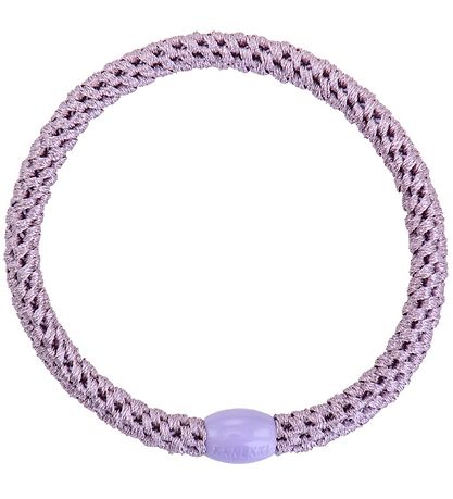 Kknekki Hårelastikker - 6-Pak - Slim - Hvid/Lilla/Blå