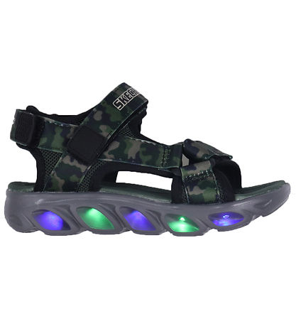 Skechers Sandaler m. Lys - Hypno-Splash - Black Skechers Sandaler m. Lys - Hypno-Splash - Black
