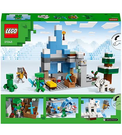 LEGO® Minecraft - De Frosne Tinder 21243 - 304 Dele LEGO® Minecraft - De Frosne Tinder 21243 - 304 Dele