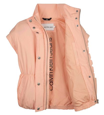 Calvin Klein Jakke - 2-i-1 - Fresh Cantaloupe Calvin Klein Jakke - 2-i-1 - Fresh Cantaloupe