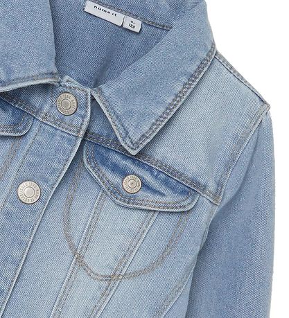 Name It Denimjakke - Noos - NkfStar - Light Blue Denim Name It Denimjakke - Noos - NkfStar - Light Blue Denim