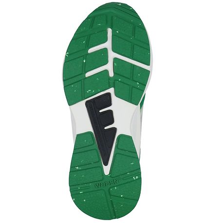 Woden Sko - Stelle Transparent - Hvid/Basil Woden Sko - Stelle Transparent - Hvid/Basil