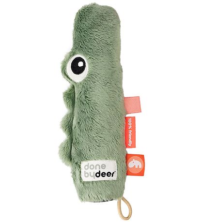 Done by Deer Aktivitetslegetøj - Tiny Activity - Croco Green