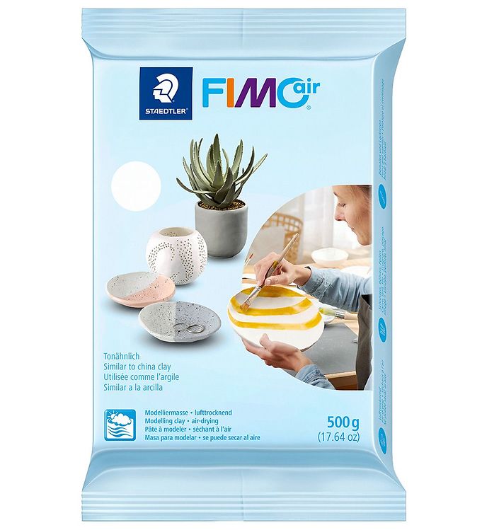 Staedtler FIMO Modellervoks - 500g - Hvid billede